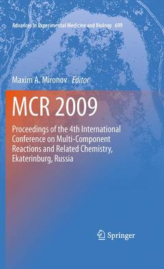 Couverture de l’ouvrage MCR 2009