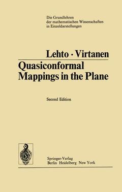 Cover of the book Quasiconformal Mappings in the Plane