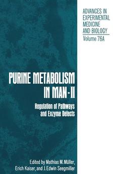 Couverture de l’ouvrage Purine Metabolism in Man—II