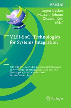Couverture de l’ouvrage VLSI-SoC: Technologies for Systems Integration