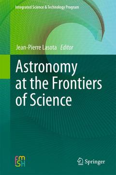 Couverture de l’ouvrage Astronomy at the Frontiers of Science