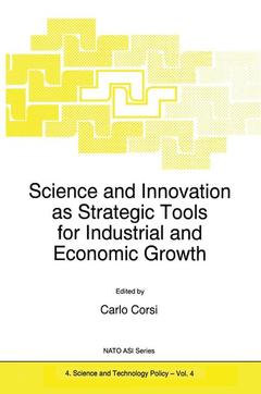 Couverture de l’ouvrage Science and Innovation as Strategic Tools for Industrial and Economic Growth