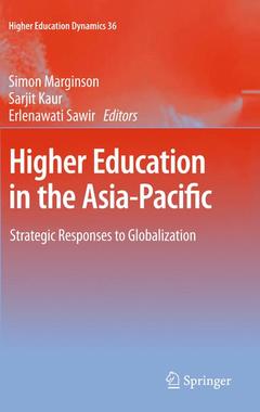 Couverture de l’ouvrage Higher Education in the Asia-Pacific