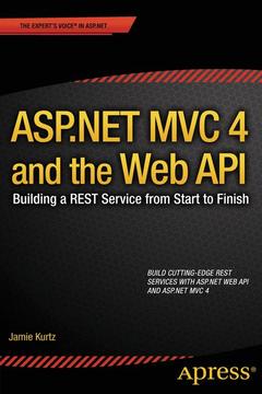 Couverture de l’ouvrage ASP.NET MVC 4 and the Web API