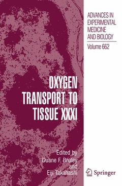 Cover of the book Oxygen Transport to Tissue XXXI