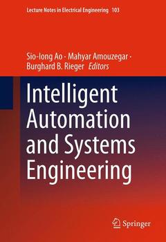 Couverture de l’ouvrage Intelligent Automation and Systems Engineering
