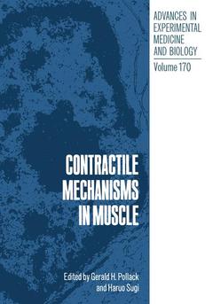 Couverture de l’ouvrage Contractile Mechanisms in Muscle