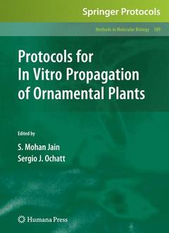 Cover of the book Protocols for In Vitro Propagation of Ornamental Plants