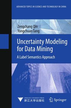 Couverture de l’ouvrage Uncertainty Modeling for Data Mining
