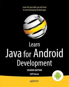Cover of the book Learn Java for Android Development