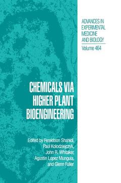 Cover of the book Chemicals via Higher Plant Bioengineering