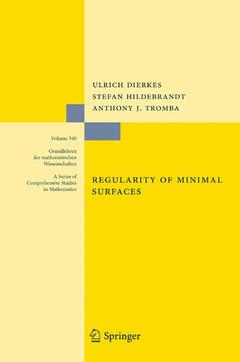 Couverture de l’ouvrage Regularity of Minimal Surfaces