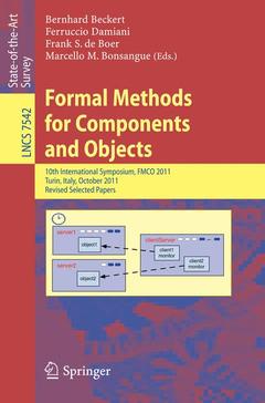 Couverture de l’ouvrage Formal Methods for Components and Objects