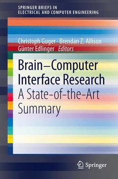 Cover of the book Brain-Computer Interface Research