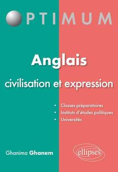 Couverture de l’ouvrage Anglais : civilisation et expression