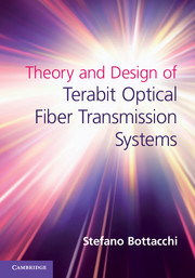 Couverture de l’ouvrage Theory and Design of Terabit Optical Fiber Transmission Systems