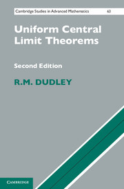 Couverture de l’ouvrage Uniform Central Limit Theorems