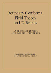 Couverture de l’ouvrage Boundary Conformal Field Theory and the Worldsheet Approach to D-Branes
