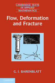 Couverture de l’ouvrage Flow, Deformation and Fracture