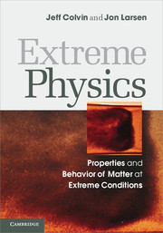 Couverture de l’ouvrage Extreme Physics