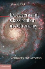 Cover of the book Discovery and Classification in Astronomy
