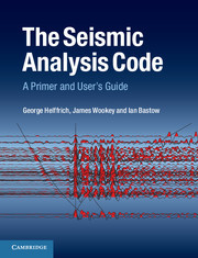 Couverture de l’ouvrage The Seismic Analysis Code
