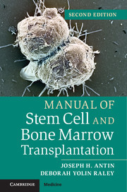 Couverture de l’ouvrage Manual of Stem Cell and Bone Marrow Transplantation