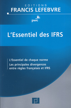 Couverture de l’ouvrage L'Essentiel des IFRS