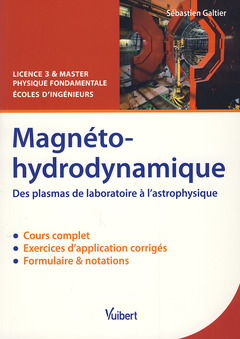 Couverture de l’ouvrage Magnétohydrodynamique