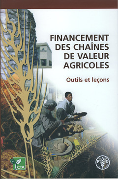 Cover of the book Financement des chaînes de valeur agricoles
