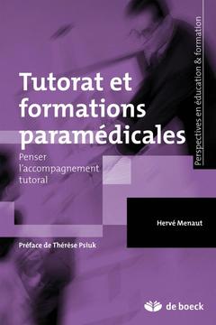 Cover of the book Tutorat et formations paramédicales