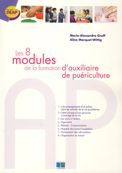Cover of the book Les 8 modules de la formation d'auxiliaire de puériculture