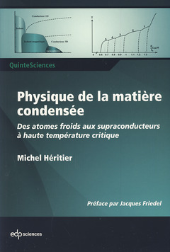 Cover of the book Physique de la matière condensée