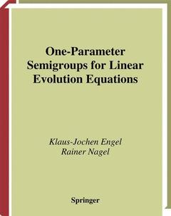Couverture de l’ouvrage One-Parameter Semigroups for Linear Evolution Equations