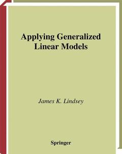Couverture de l’ouvrage Applying Generalized Linear Models