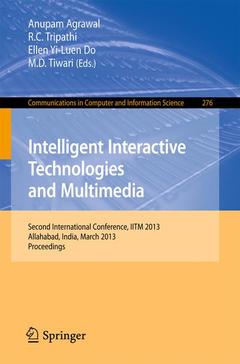 Couverture de l’ouvrage Intelligent Interactive Technologies and Multimedia