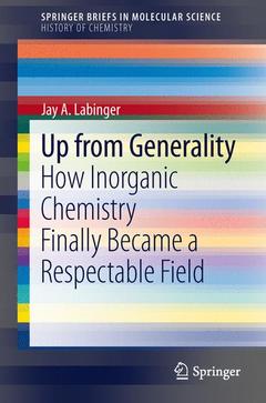Cover of the book Up from Generality