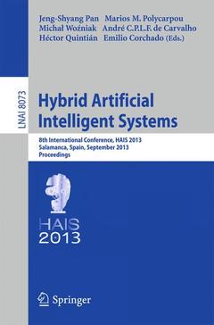Couverture de l’ouvrage Hybrid Artificial Intelligent Systems