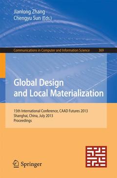 Cover of the book Global Design and Local Materialization
