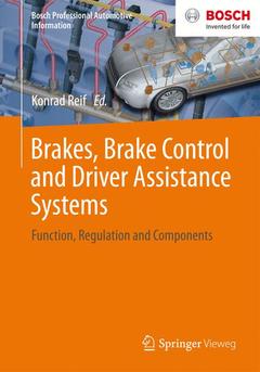 Couverture de l’ouvrage Brakes, Brake Control and Driver Assistance Systems