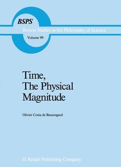 Couverture de l’ouvrage Time, The Physical Magnitude