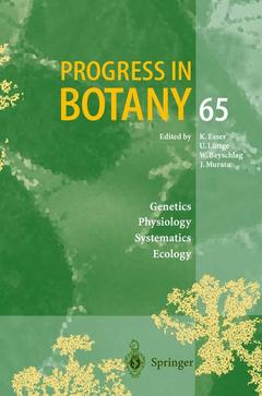 Couverture de l’ouvrage Progress in Botany