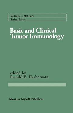 Couverture de l’ouvrage Basic and Clinical Tumor Immunology