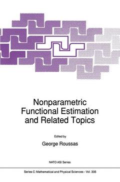 Cover of the book Nonparametric Functional Estimation and Related Topics