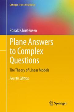 Couverture de l’ouvrage Plane Answers to Complex Questions