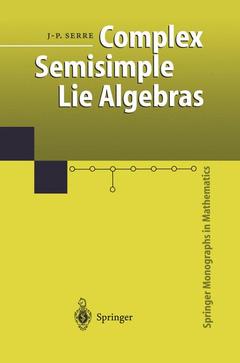 Couverture de l’ouvrage Complex Semisimple Lie Algebras