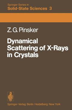 Couverture de l’ouvrage Dynamical Scattering of X-Rays in Crystals