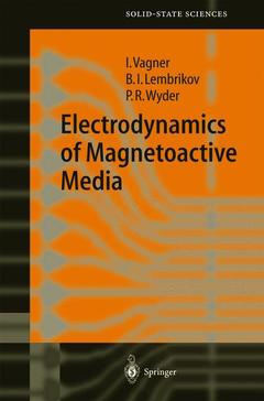 Cover of the book Electrodynamics of Magnetoactive Media