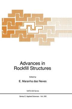 Couverture de l’ouvrage Advances in Rockfill Structures