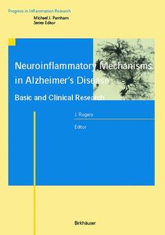 Couverture de l’ouvrage Neuroinflammatory Mechanisms in Alzheimer’s Disease